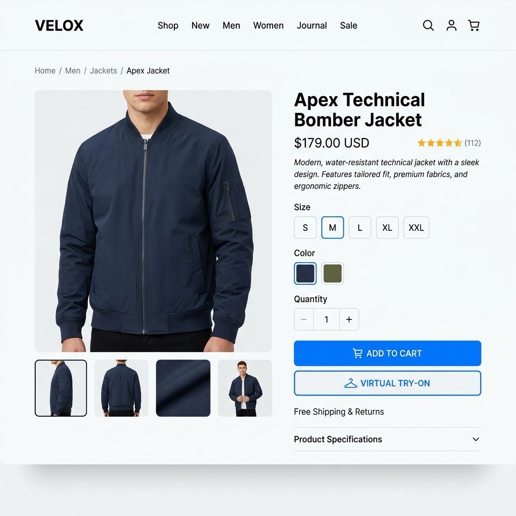 Mirrago WooCommerce Try-On Live Demo