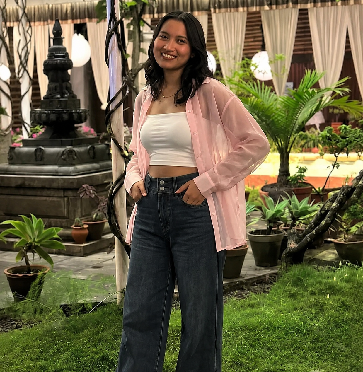 The real outfit on shopper