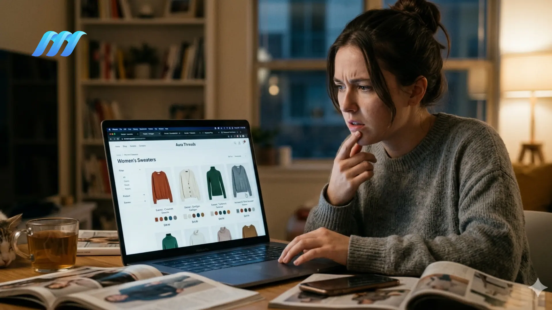 The Psychology of Online Fashion Hesitation