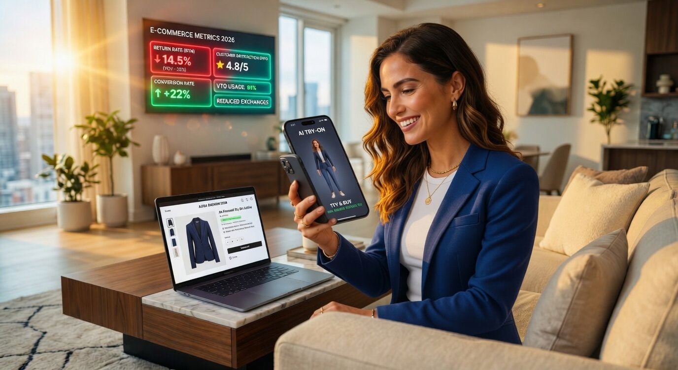 How Virtual Try-On Reduces Fashion Return Rates by Up to 48%