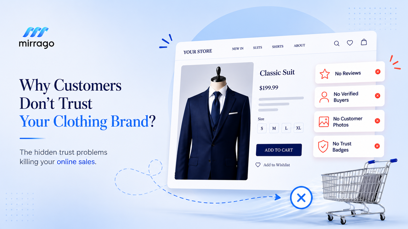 Why Customers Don't Trust Your Clothing Brand Online