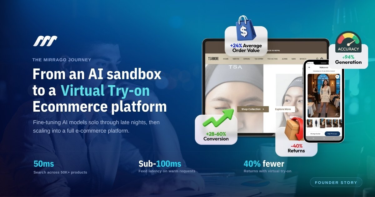The Mirrago Journey: How Founder Dinesh Rauniyar Turned an AI Sandbox Into a Scalable Platform